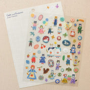 Spoon Inc Kinose Mini Stickers Cats and Buttons Kawaii Gifts