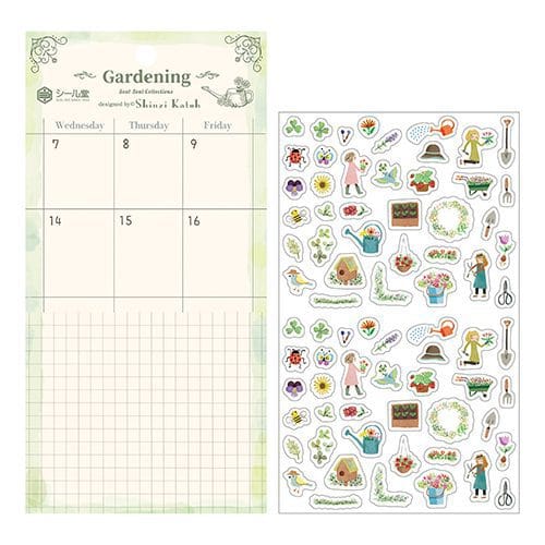 Spoon Inc Kinose Mini Stickers Gardening Kawaii Gifts