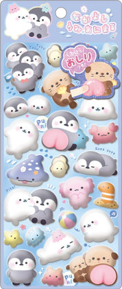 Spoon Inc Mocchimochi Stickers Ocean Kawaii Gifts 4550391012954