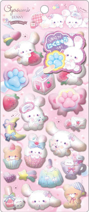 Spoon Inc Mocchimochi Stickers Oyasumi Bunny Kawaii Gifts 4550391012947