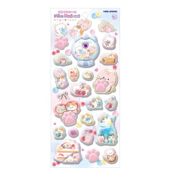 Spoon Inc Pikapumi Stickers Moguyan Kawaii Gifts