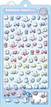 Spoon Inc Q-Lia Bon Bon Drop 3D Mini Stickers Na Kawaii Gifts