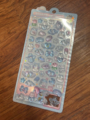 Spoon Inc Q-Lia Bon Bon Drop 3D Stickers Blue Bunny Kawaii Gifts 4550391811823