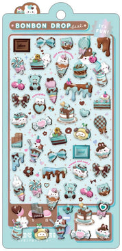 Spoon Inc Q-Lia Bon Bon Drop 3D Stickers Choco Kawaii Gifts