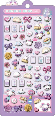 Spoon Inc Q-Lia Bon Bon Drop 3D Stickers Nihao Kawaii Gifts