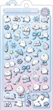 Spoon Inc Q-Lia Bon Bon Drop 3D Stickers Shimaenaga Kawaii Gifts