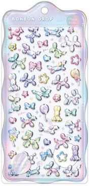 Spoon Inc Q-Lia Bon Bon Drop Aurora 3D Stickers Balloon Animals Kawaii Gifts 4550391912629