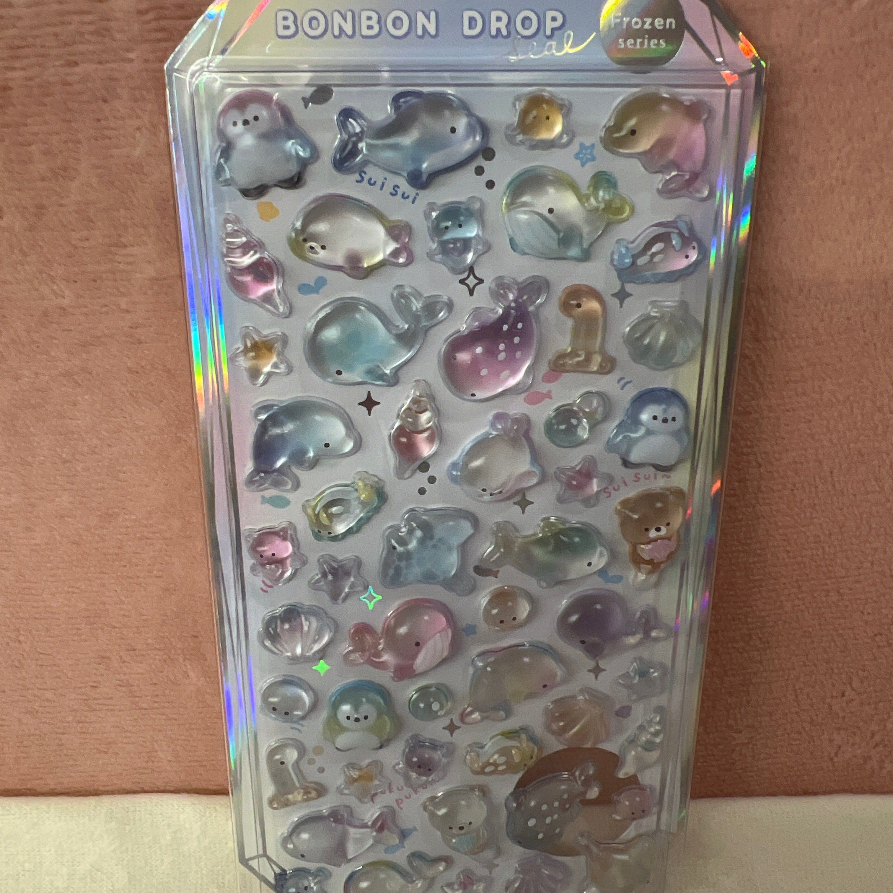 Spoon Inc Q-Lia Bon Bon Drop Frozen 3D Stickers Kawaii Gifts