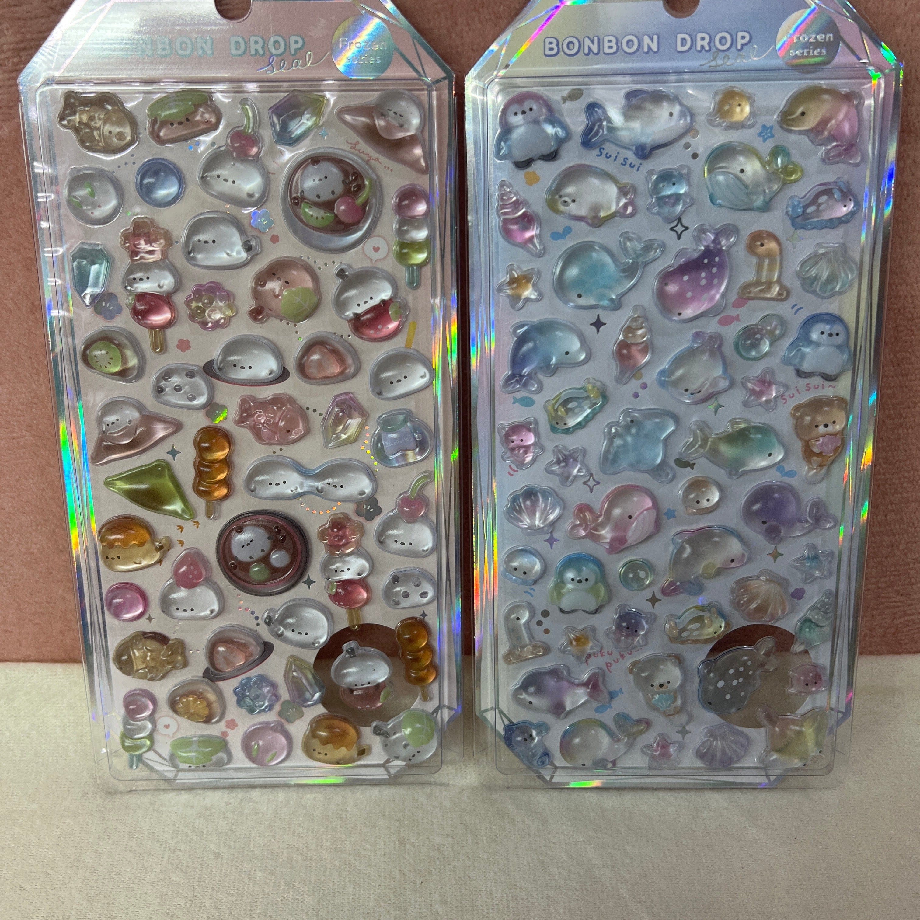 Spoon Inc Q-Lia Bon Bon Drop Frozen 3D Stickers Kawaii Gifts