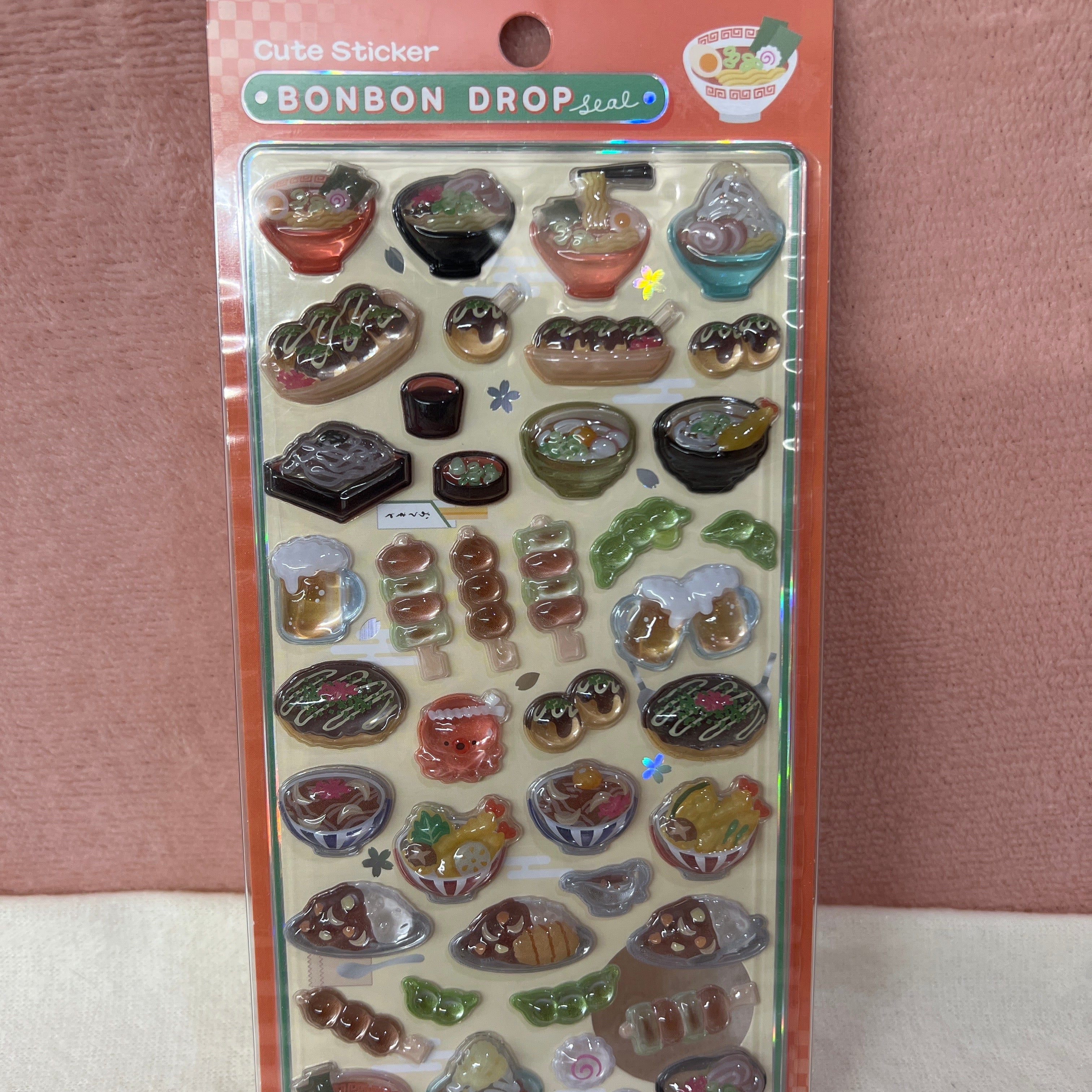 Spoon Inc Q-Lia Bon Bon Drop Wa 3D Stickers Kawaii Gifts