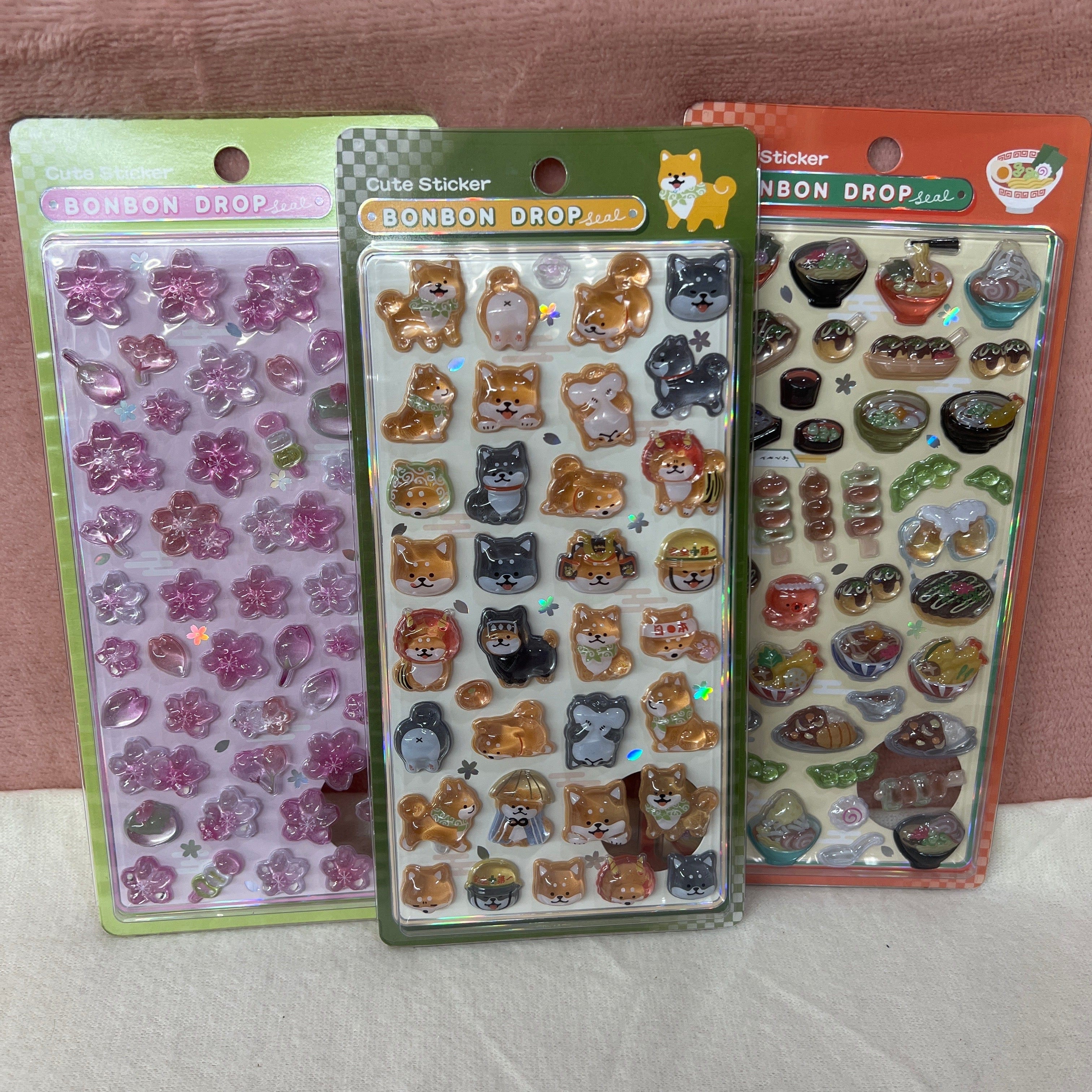 Spoon Inc Q-Lia Bon Bon Drop Wa 3D Stickers Kawaii Gifts