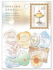 Spoon Inc Sealing Dear Stickers Memory Cafe Kawaii Gifts