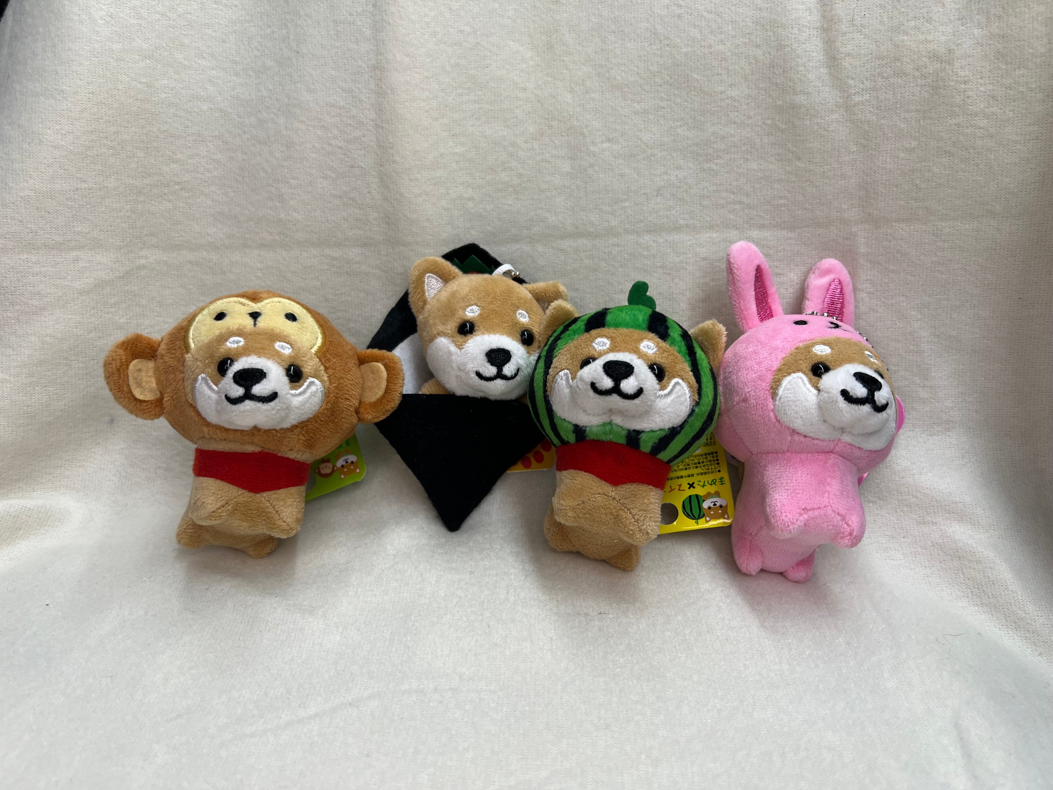 Spoon Inc Mameshiba Plush Keychain Kawaii Gifts