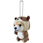 Spoon Inc Mameshiba Plush Keychain Otter Kawaii Gifts