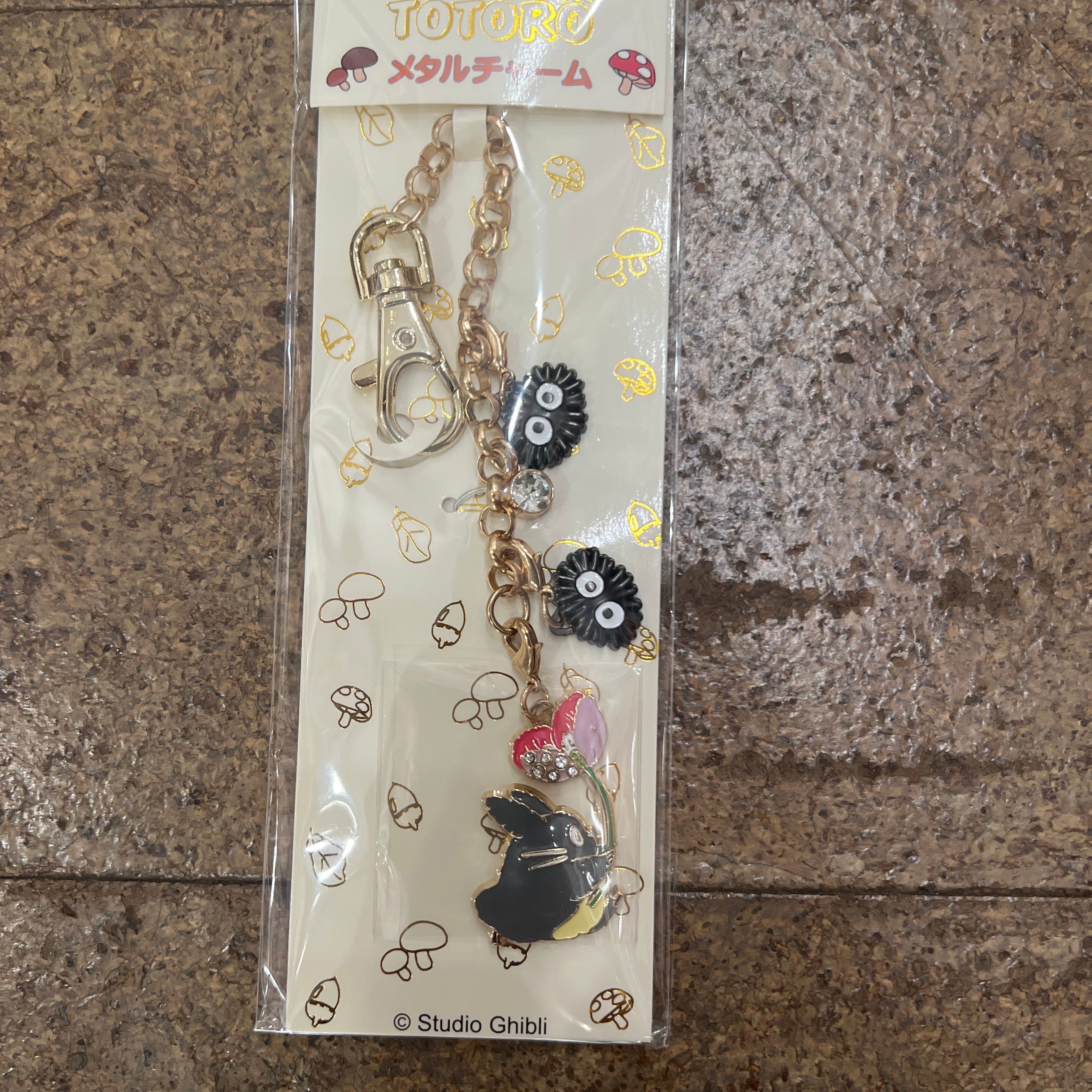 Spoon Inc My Neighbor Totoro Flower Metal Dangling Charm Kawaii Gifts 4954043138786