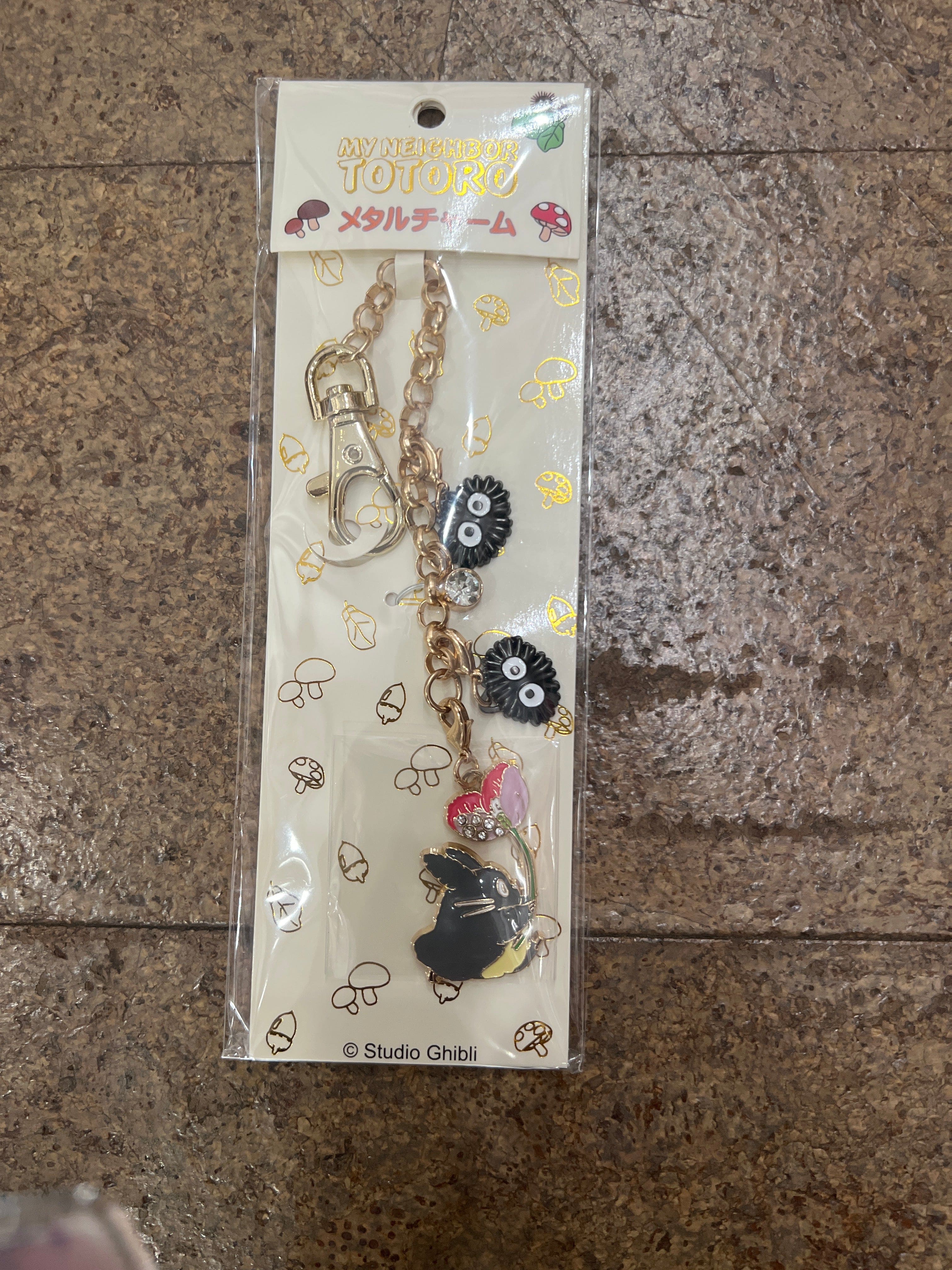 Spoon Inc My Neighbor Totoro Flower Metal Dangling Charm Kawaii Gifts 4954043138786