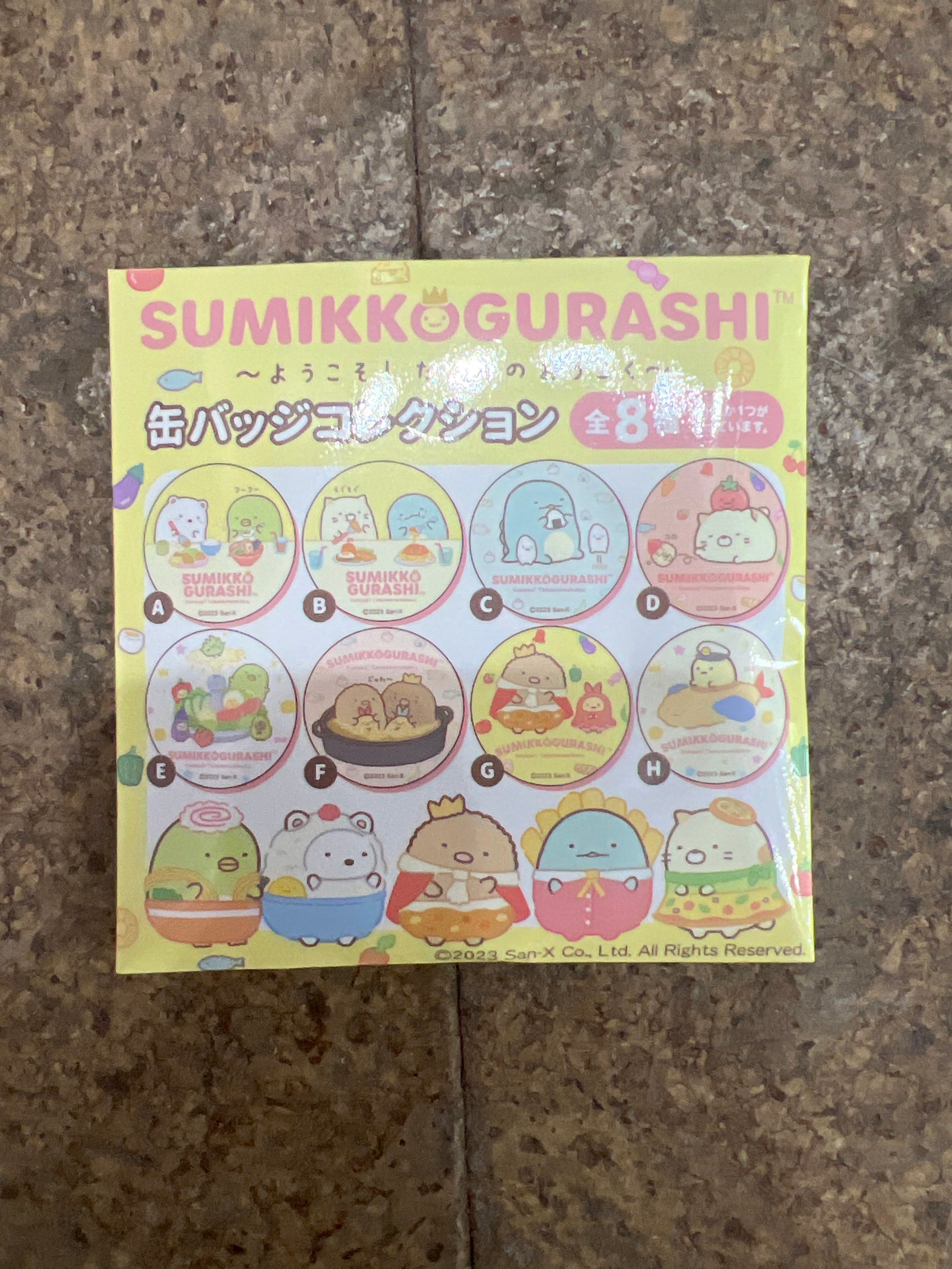Spoon Inc Summiko Gurashi “Tabemono Oukoku” Button Surprise Kawaii Gifts 4573200740596