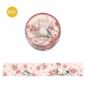 Spoon Inc BGM Masking Tape Sakura & Shimaenaga Kawaii Gifts
