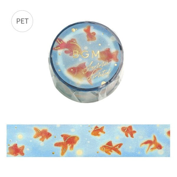 Spoon Inc BGM Masking Tape Summer Kingyo Kawaii Gifts
