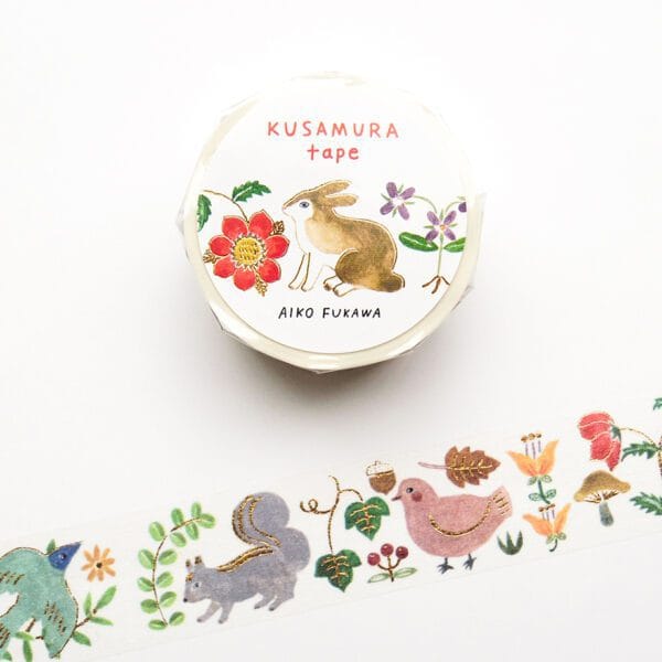 Spoon Inc Hakuoshi Masking Tape Kusamura Kawaii Gifts