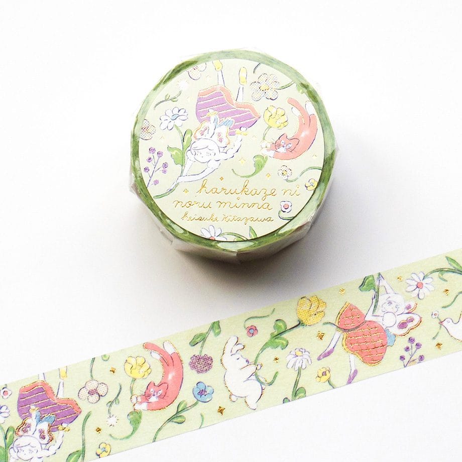 Spoon Inc Hakuoshi Masking Tape Wind Kawaii Gifts 4961187210469