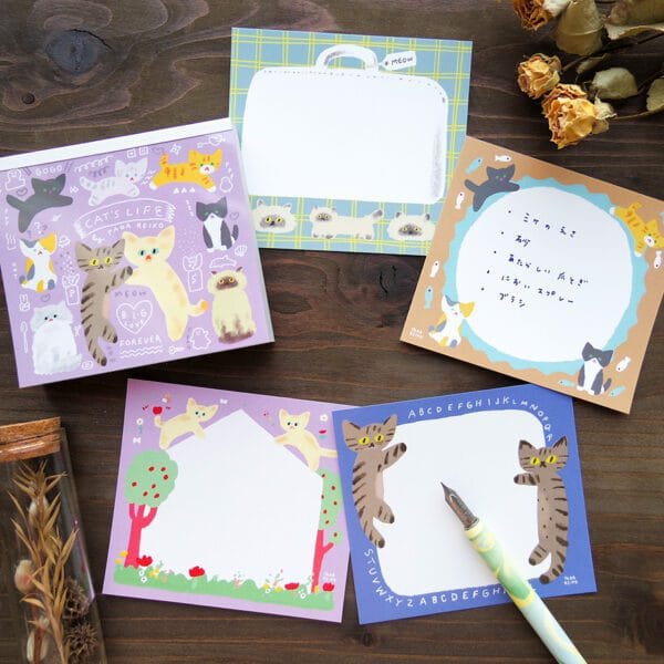 Spoon Inc Kinose Cute Memo Pad Cat's Life Kawaii Gifts