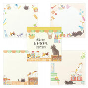 Spoon Inc Kinose Nekorobi Memo Pad Omochi to Azuki Kawaii Gifts