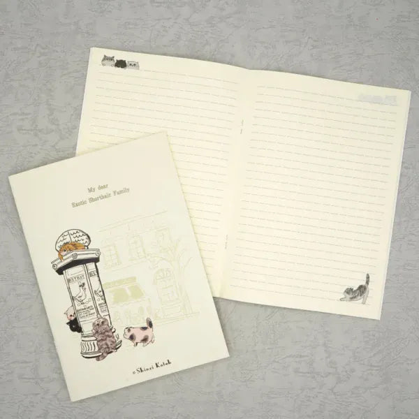 Spoon Inc Kinose Notebook Cats in Paris Kawaii Gifts