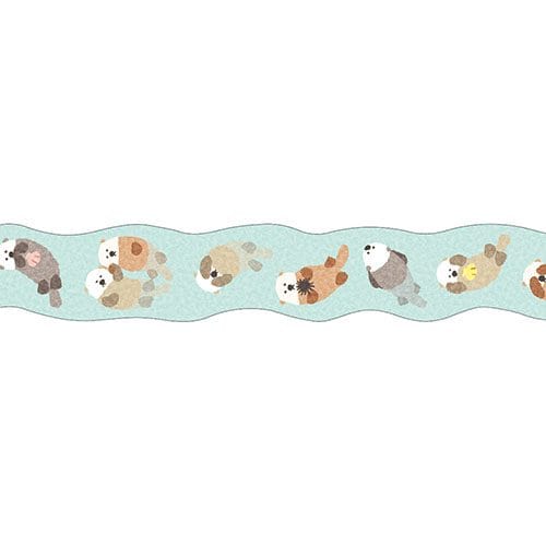Spoon Inc Mindwave Masking Tape Sea Otters Kawaii Gifts 4909001954007