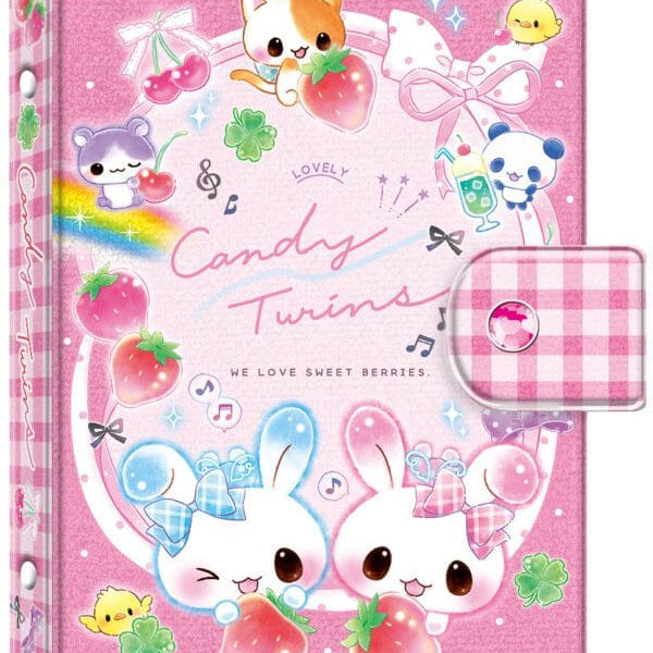 Spoon Inc Q-Lia Reusable Sticker Book Candy Twins Kawaii Gifts