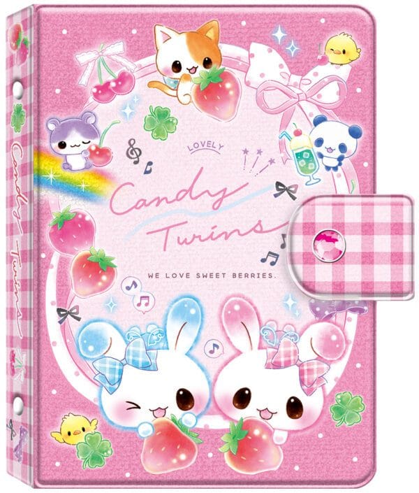 Spoon Inc Q-Lia Reusable Sticker Book Candy Twins Kawaii Gifts