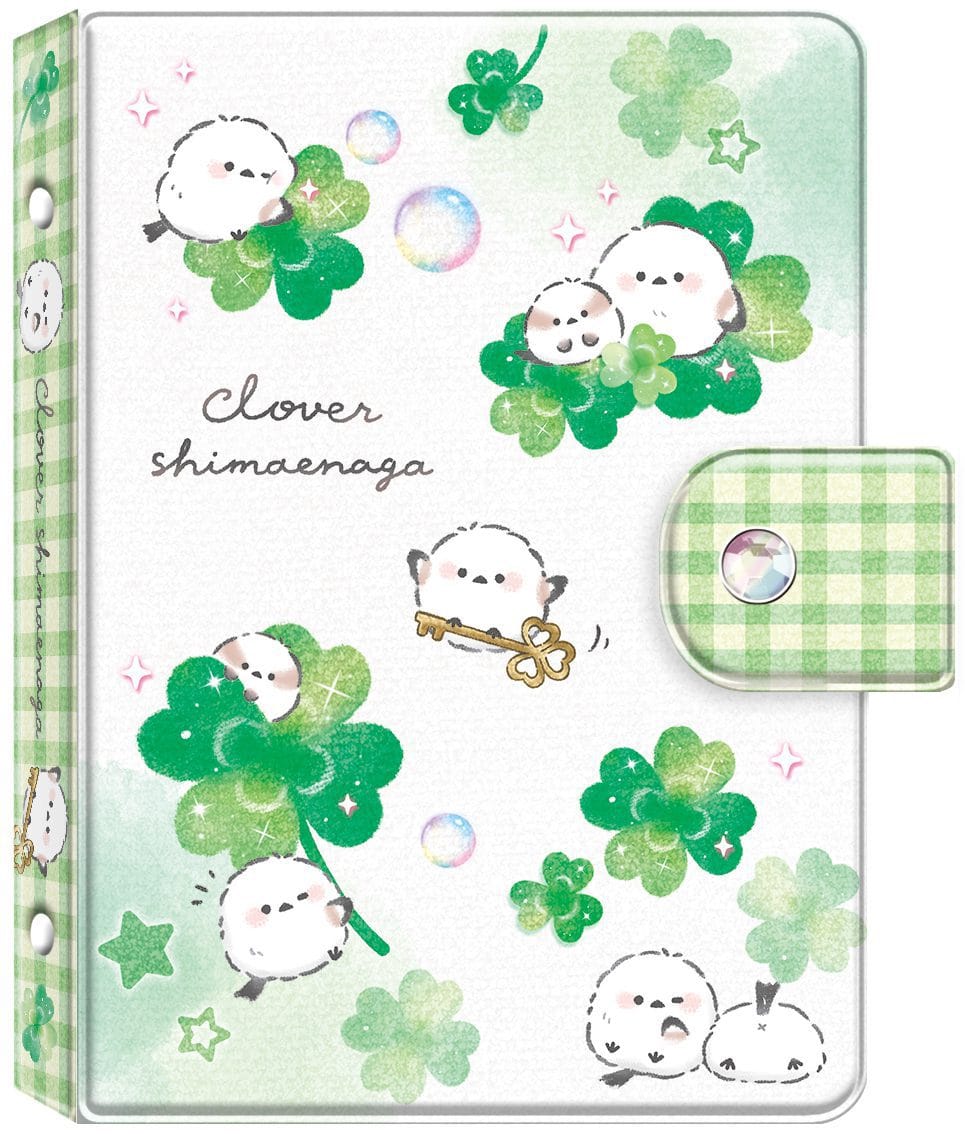 Spoon Inc Q-Lia Reusable Sticker Book Clover Enaga Kawaii Gifts