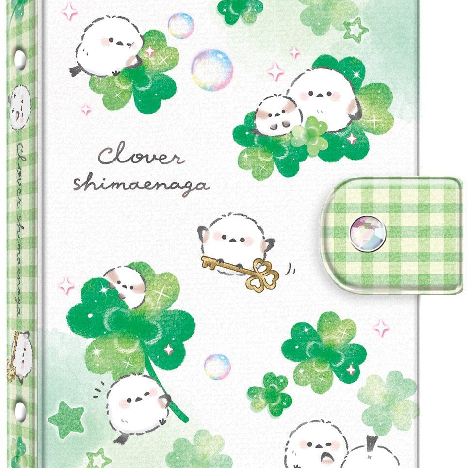 Spoon Inc Q-Lia Reusable Sticker Book Clover Enaga Kawaii Gifts