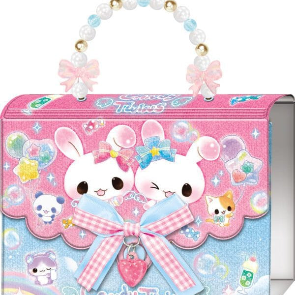 Spoon Inc Q-Lia Sticker Book Bag Candy Twins Kawaii Gifts