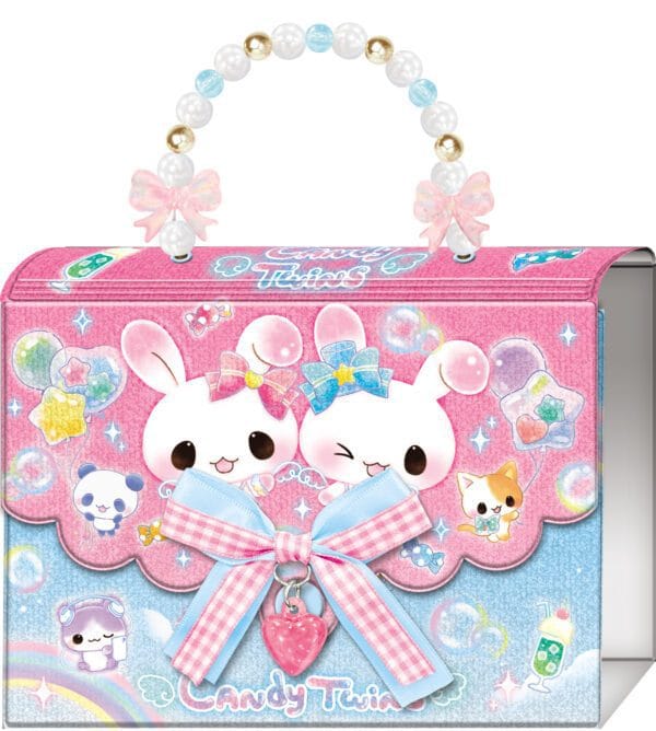 Spoon Inc Q-Lia Sticker Book Bag Candy Twins Kawaii Gifts