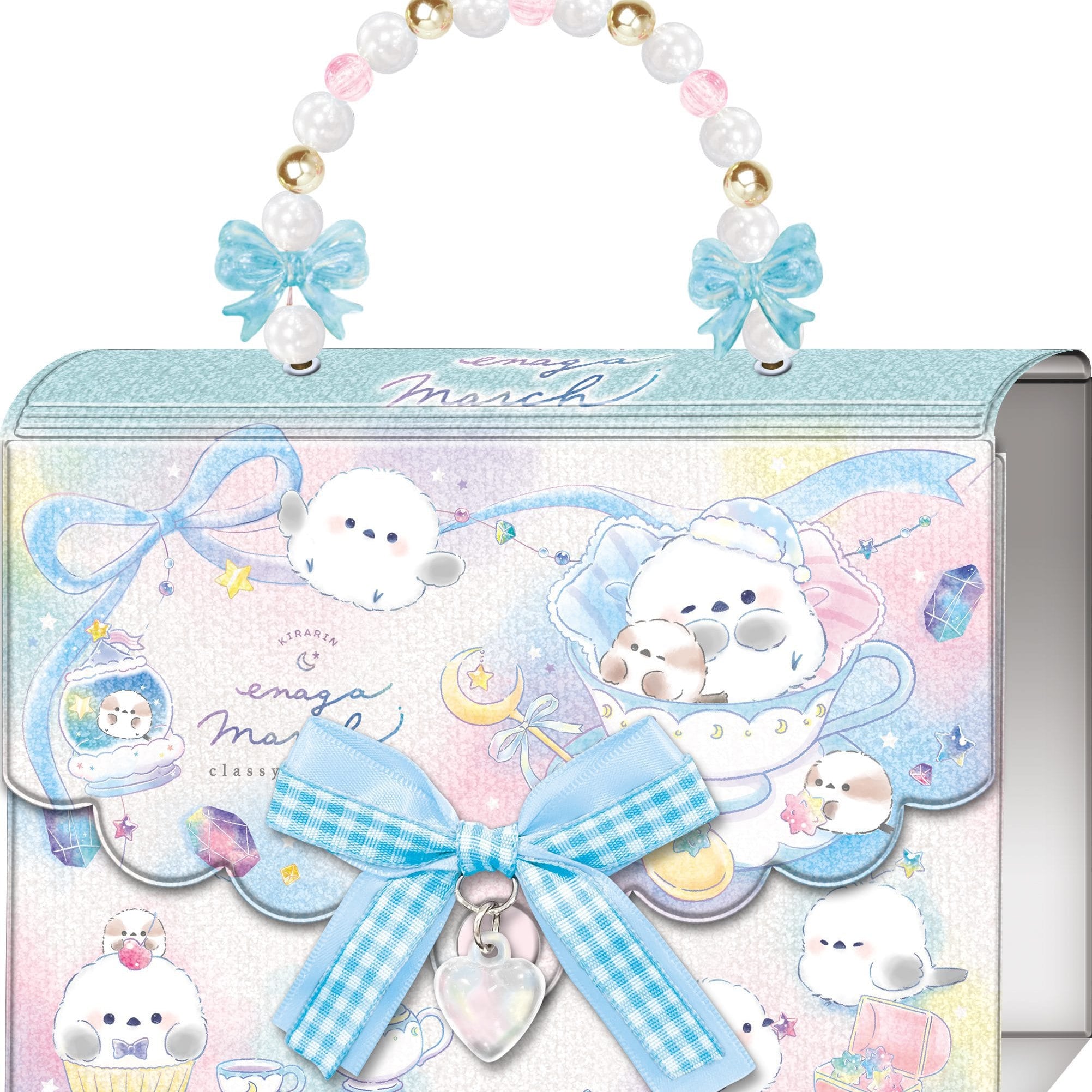 Spoon Inc Q-Lia Sticker Book Bag Shimaenaga Kawaii Gifts