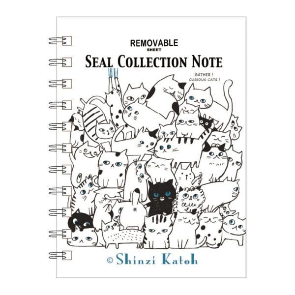Spoon Inc Reusable Sticker Book Shinzi Katoh Cat Hill Kawaii Gifts