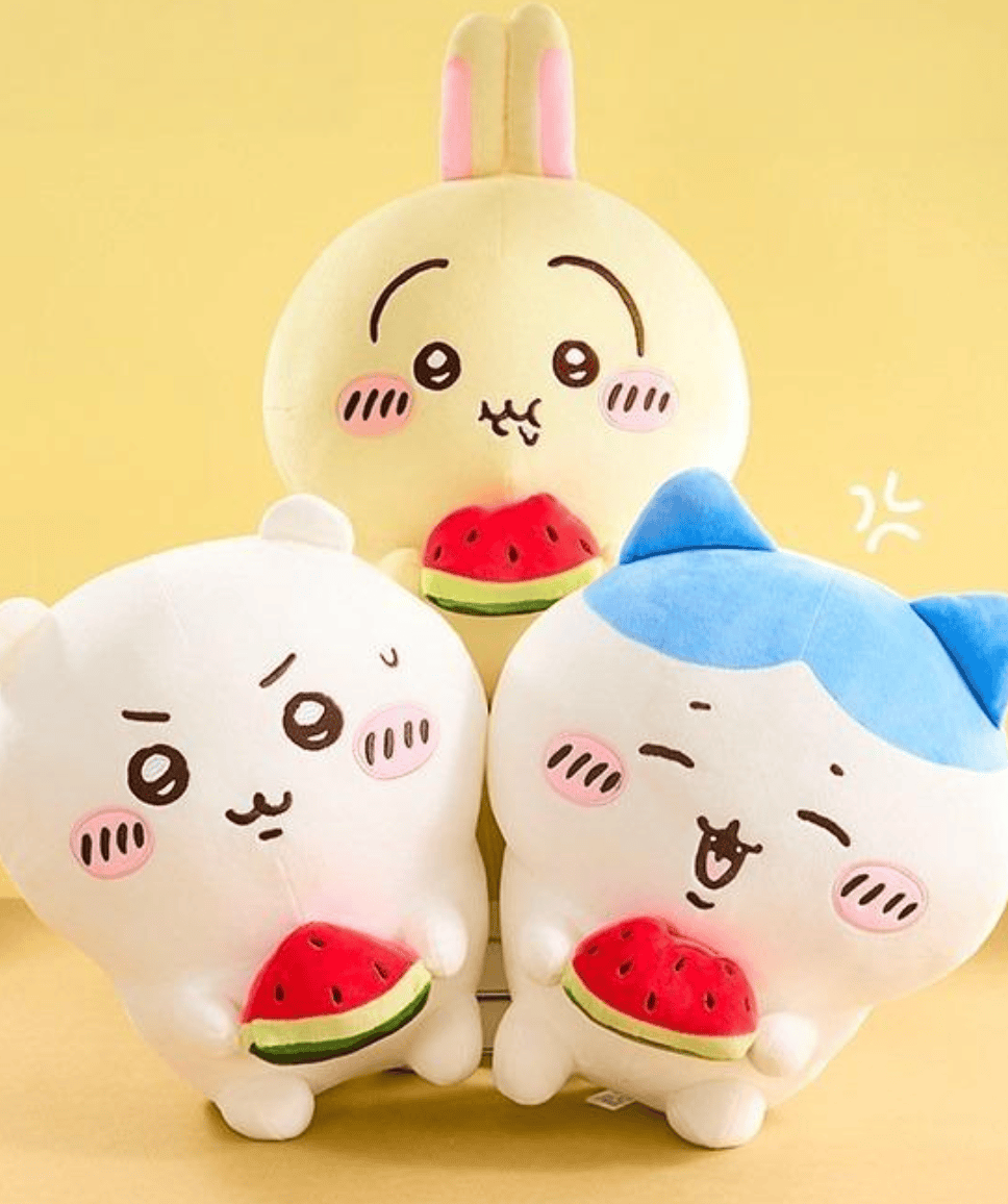 Su Plushies Chiikawa Watermelon 15" Plush Kawaii Gifts