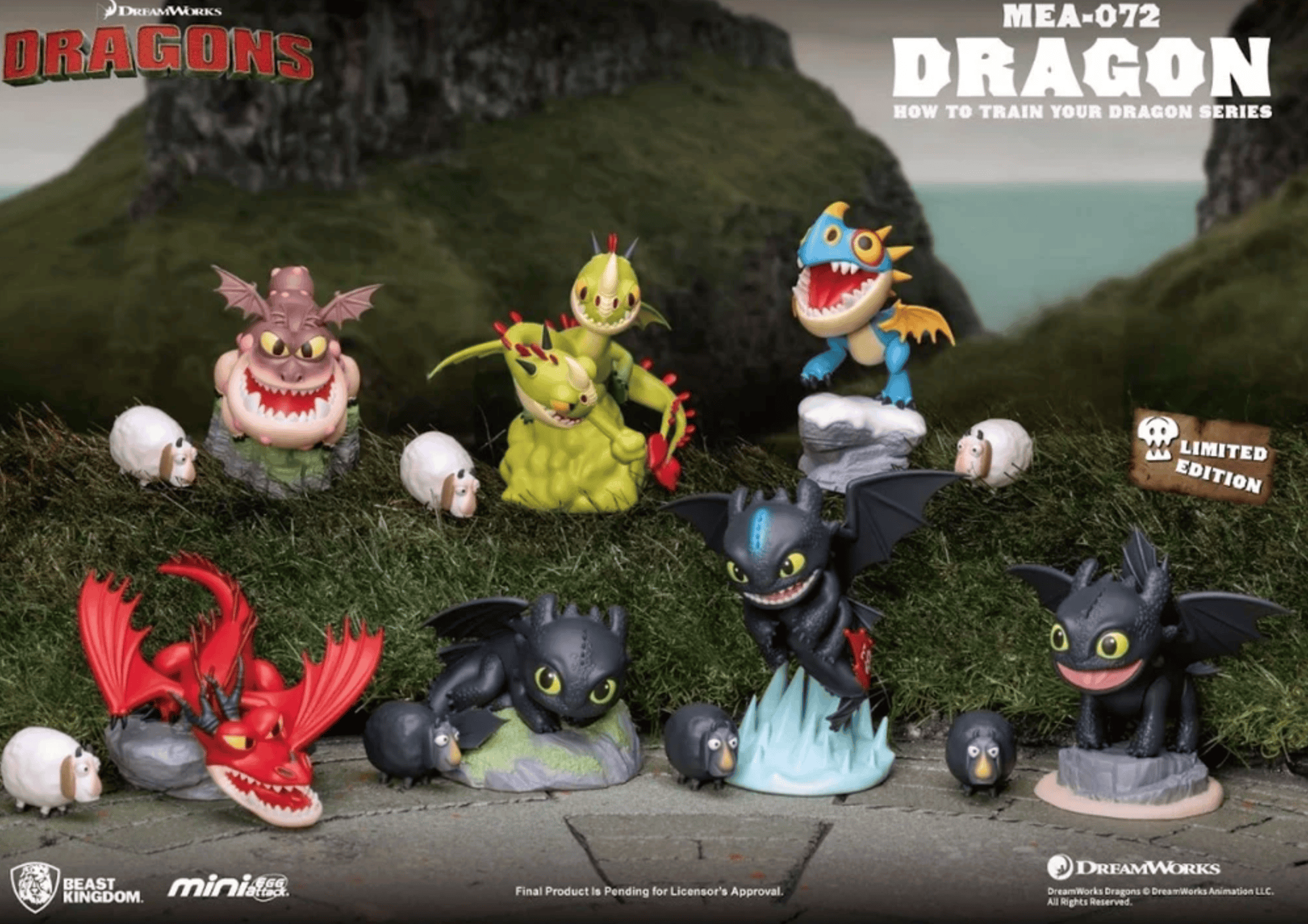 Su Plushies How to Train Your Dragon Beast Kingdom Surprise Box Kawaii Gifts
