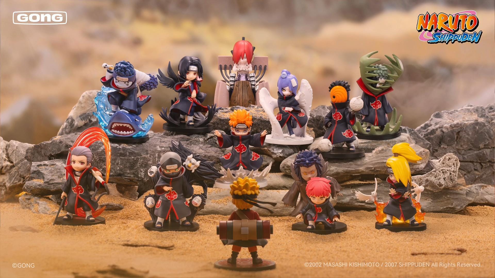 Su Plushies Naruto Shippuden Battle Against Akatsuki Pop Mart Surprise Box Kawaii Gifts