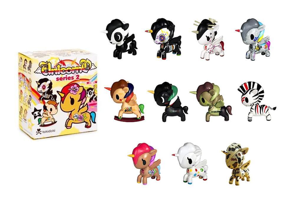 TKDK tokidoki Unicornos Series 2 Surprise Box 3" Vinyl Figure Kawaii Gifts