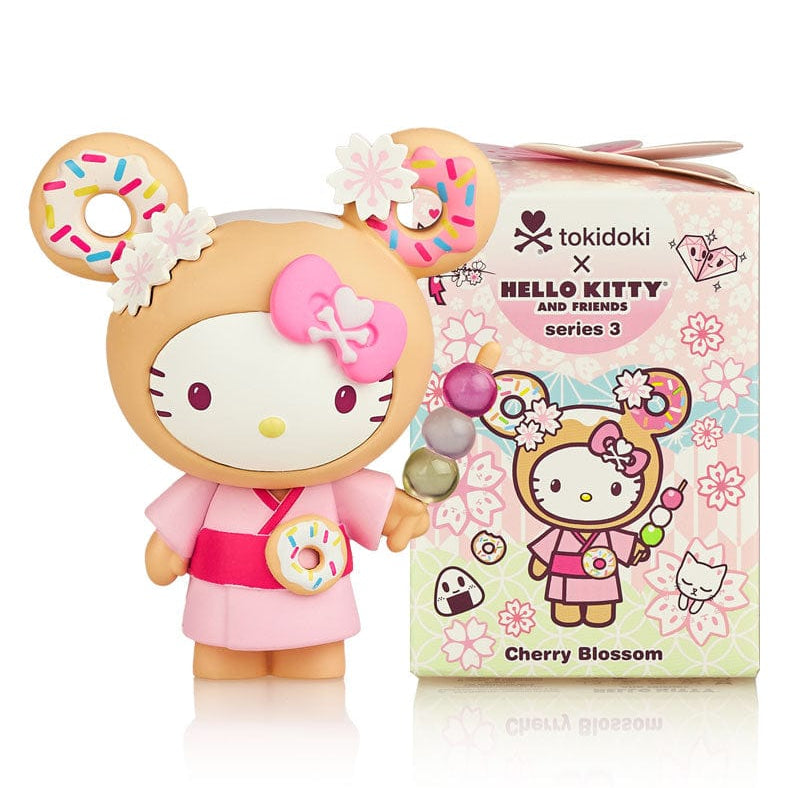 TKDK tokidoki X Hello Kitty and Friends 3" Figure Surprise Box S. 3 Sakura Cherry Blossoms Kawaii Gifts 840080869575