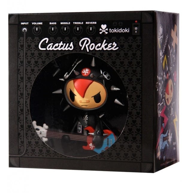 TKDK tokidoki Cactus Rocker Red 6" Vinyl Figure Kawaii Gifts 844970069359