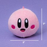 TOMY Gyummies Kirby Squishy 3" Plush Fidget Toys Kirby Kawaii Gifts 053941126605