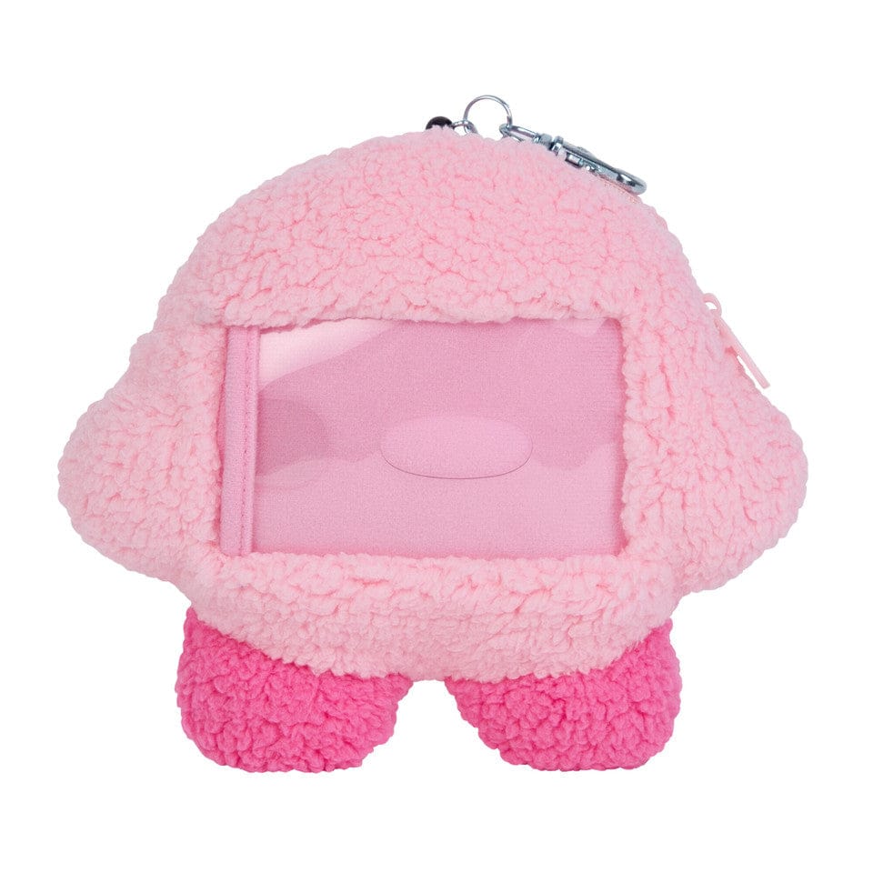 TOMY Mofulatto Kirby 6" Plushy Card Holder Coin Purse with Retractable Leash Kawaii Gifts 053941126667