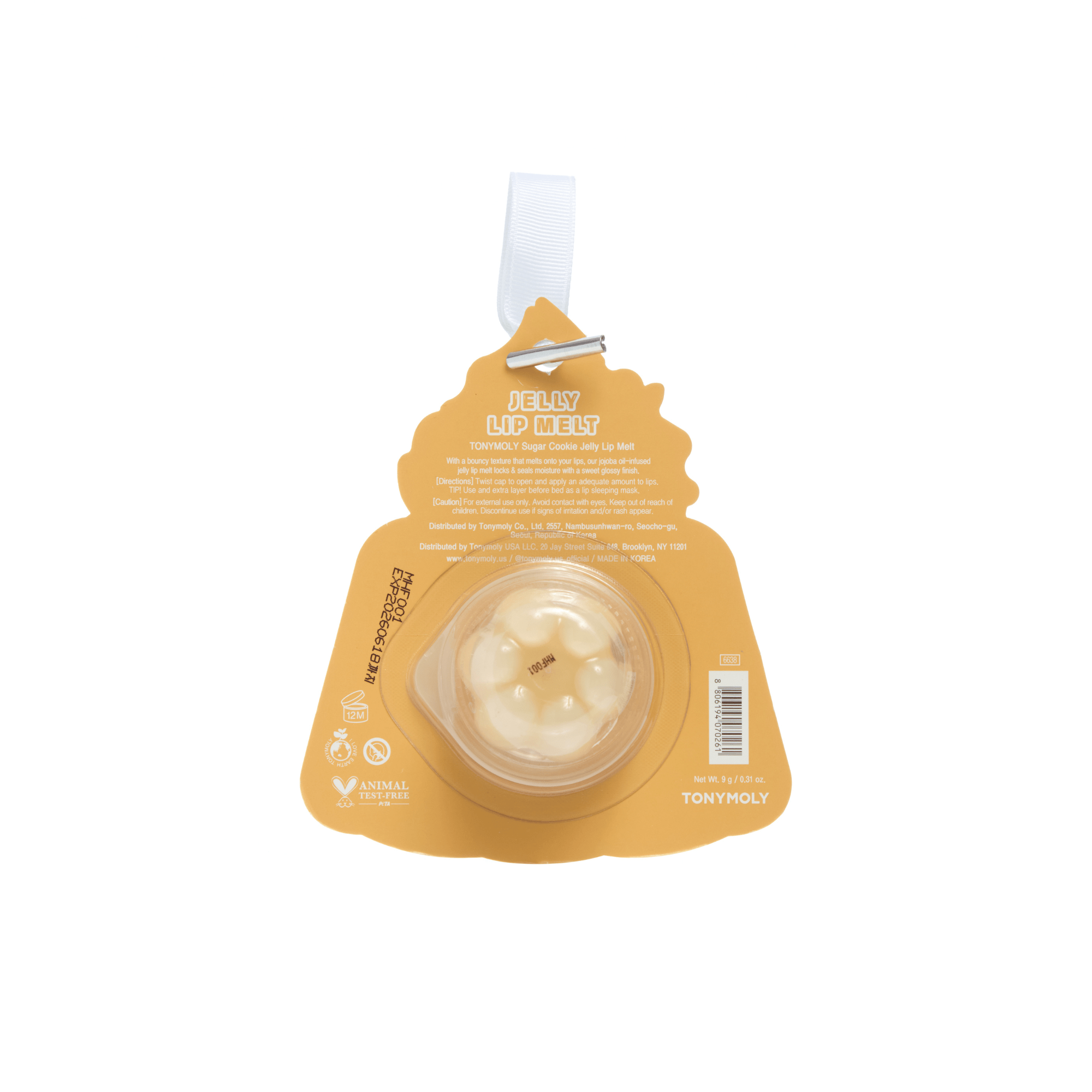 TONYMOLY Jelly Lip Melt Ornament Kawaii Gifts