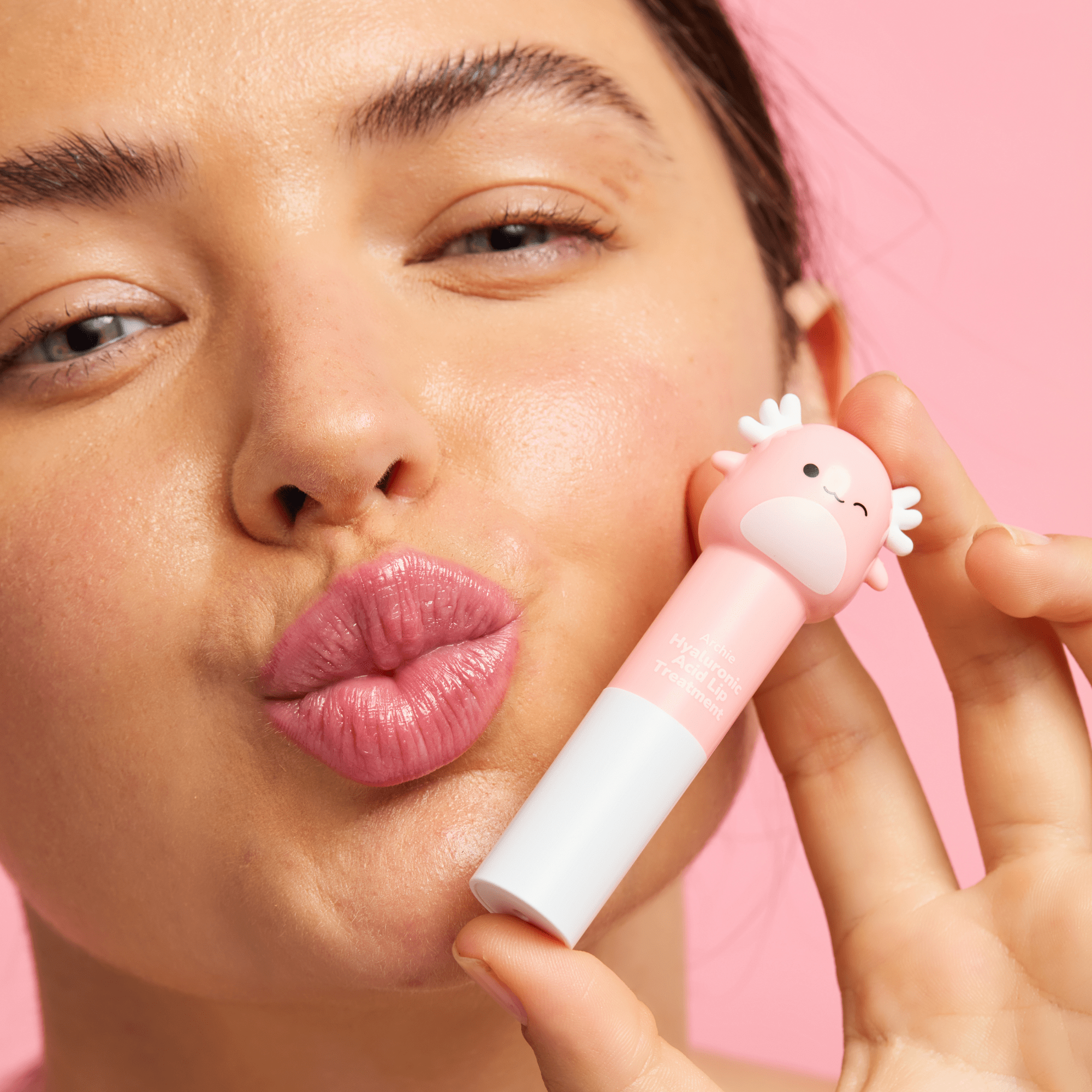 TONYMOLY Squishmallows x TONYMOLY Archie Hyaluronic Lip Treatment Stick Kawaii Gifts 8806194070032
