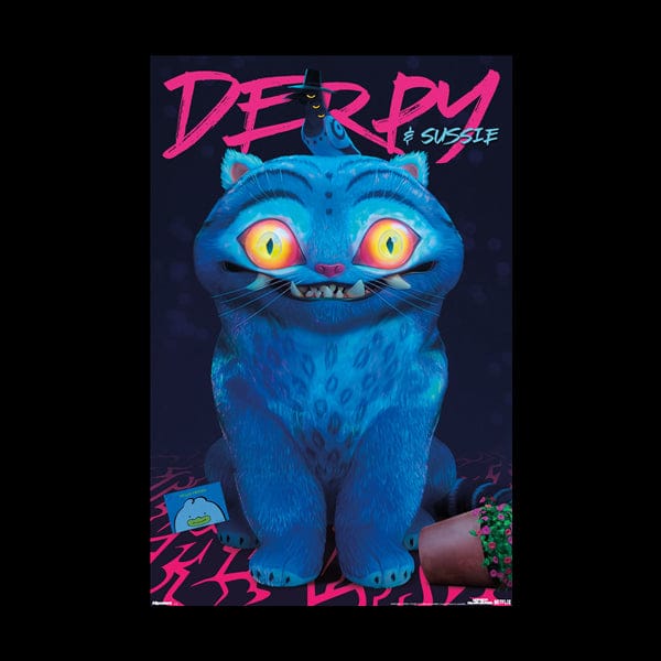 Trends International Kpop Demon Hunters Posters Derpy & Sussie Kawaii Gifts