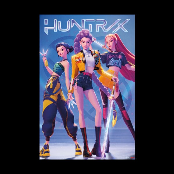 Trends International Kpop Demon Hunters Posters Huntrix Kawaii Gifts