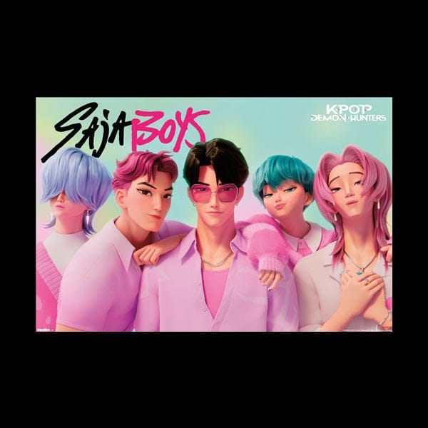 Trends International Kpop Demon Hunters Posters Saja Boys Kawaii Gifts